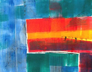 Original Abstract Printmaking by Lorraine Thorarinson Betts