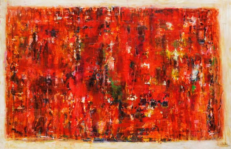 Original Abstract Painting by Nalan Laluk McCandless