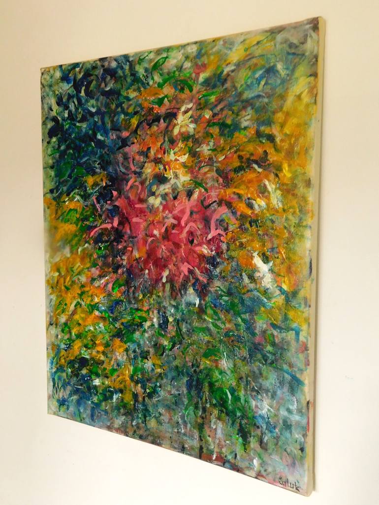 Original Abstract Painting by Nalan Laluk McCandless