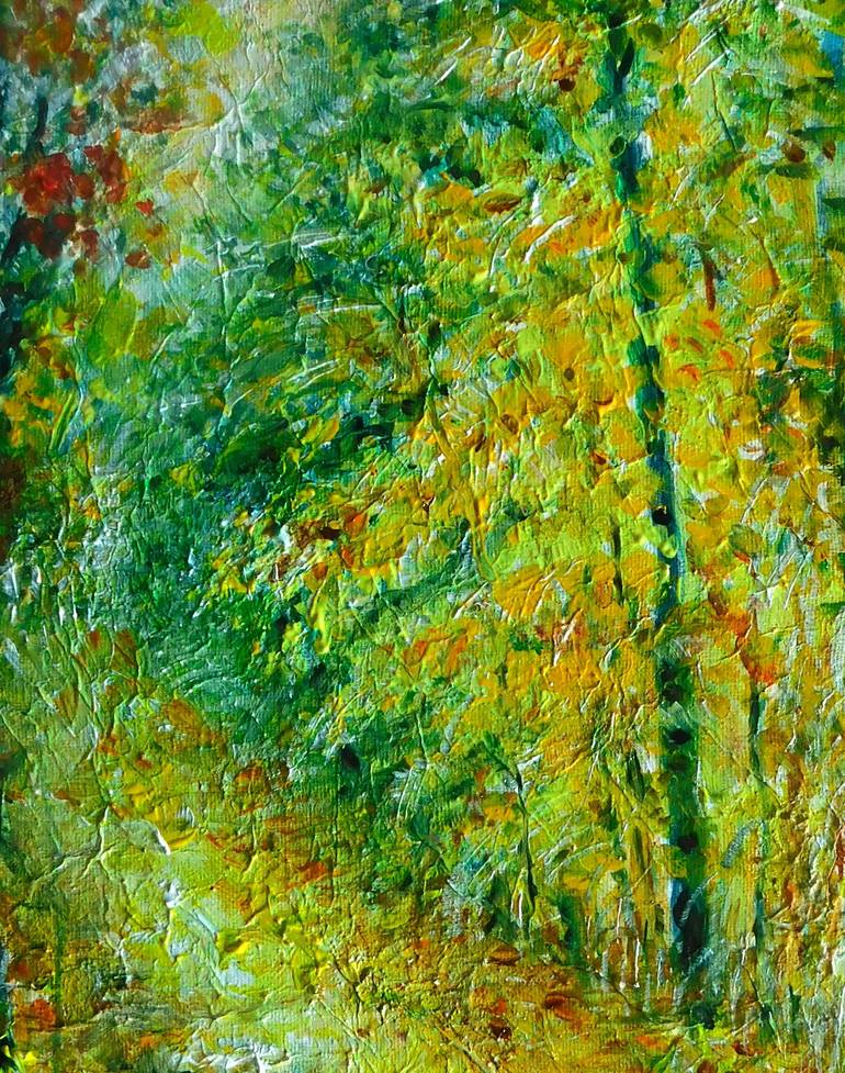 Original Impressionism Nature Painting by Nalan Laluk Mccandless