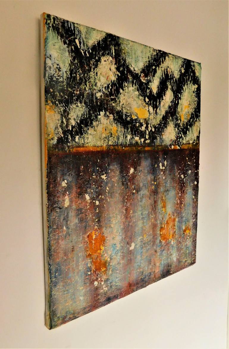 Original Abstract Painting by Nalan Laluk McCandless