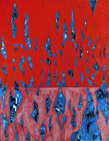 Original Abstract Expressionism Abstract Paintings by Nalan Laluk McCandless