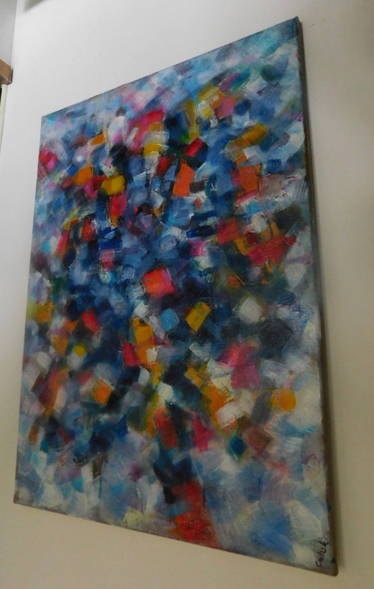 Original Abstract Painting by Nalan Laluk McCandless