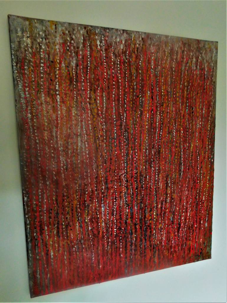 Original Abstract Expressionism Abstract Painting by Nalan Laluk McCandless