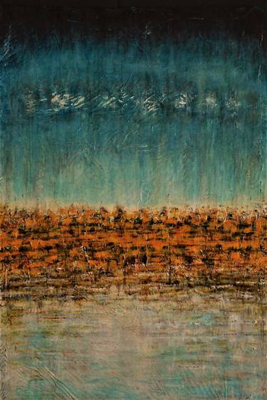 Original Abstract Landscape Paintings by Nalan Laluk McCandless