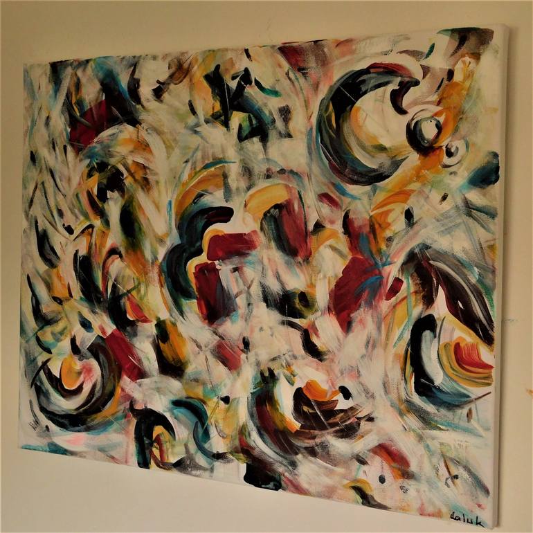 Original Abstract Painting by Nalan Laluk McCandless