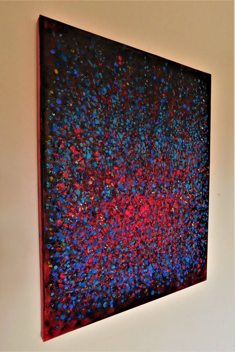 Original Abstract Painting by Nalan Laluk McCandless