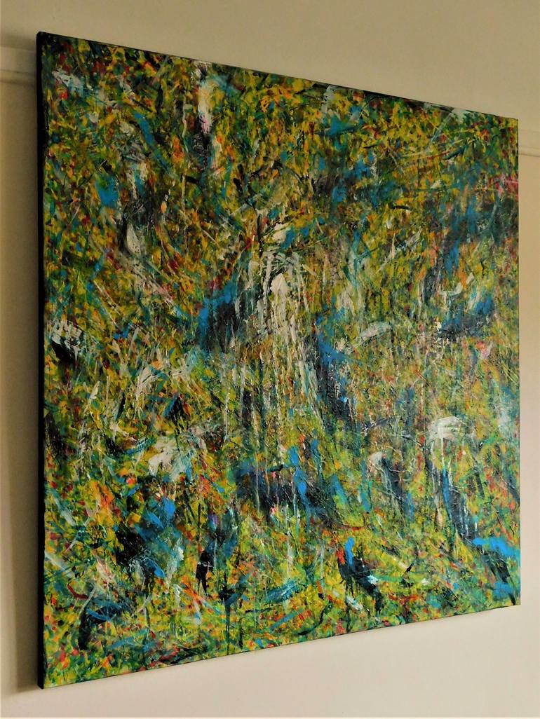 Original Abstract Painting by Nalan Laluk McCandless