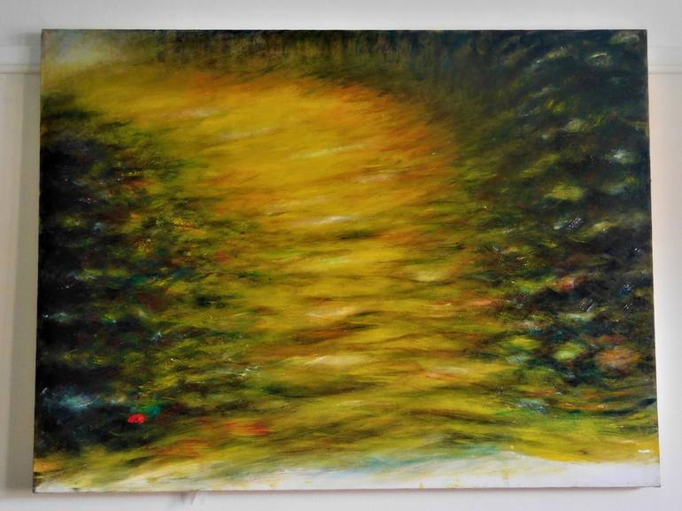 Original Abstract Nature Painting by Nalan Laluk McCandless