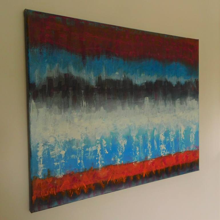 Original Abstract Painting by Nalan Laluk McCandless