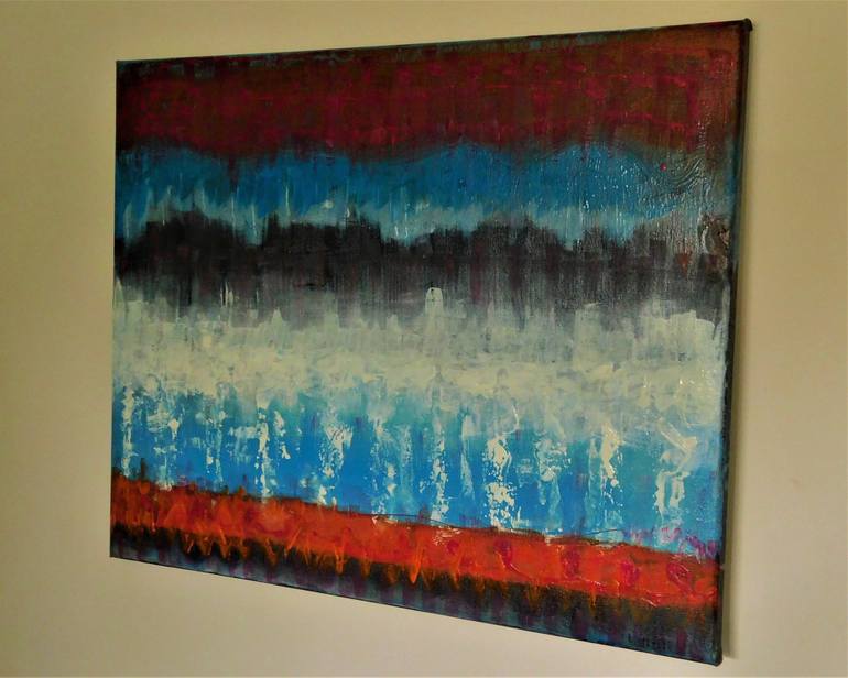 Original Abstract Painting by Nalan Laluk McCandless