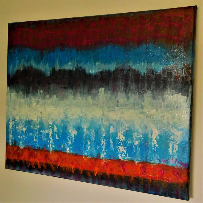 Original Abstract Painting by Nalan Laluk McCandless