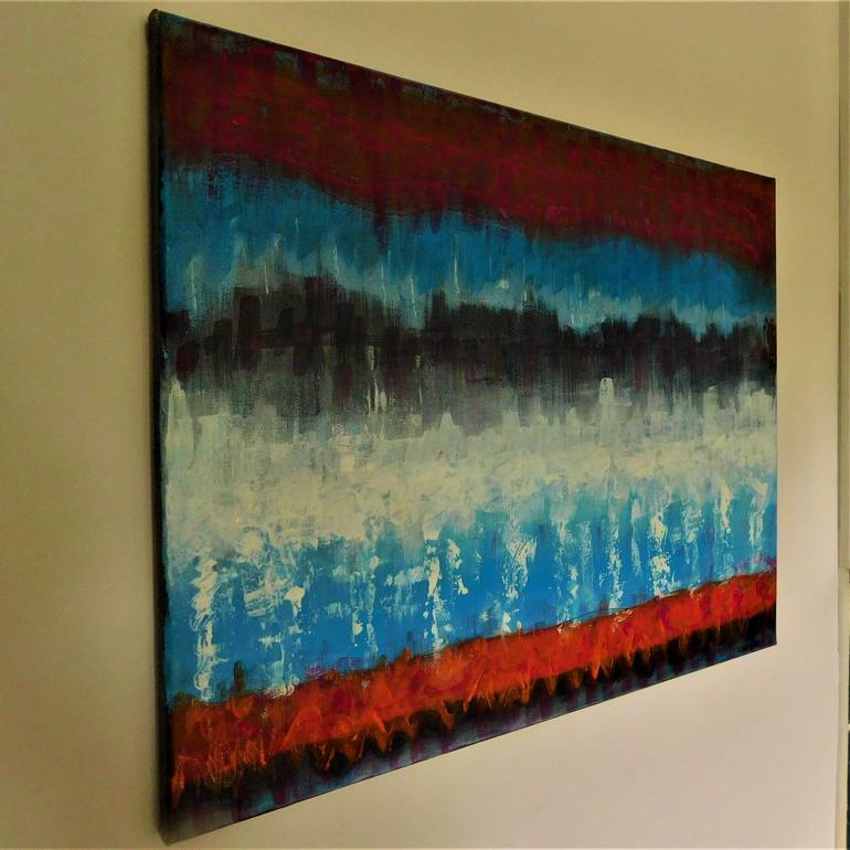 Original Abstract Painting by Nalan Laluk McCandless