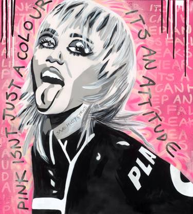 Original Street Art Pop Culture/Celebrity Paintings by Naomi Wallens