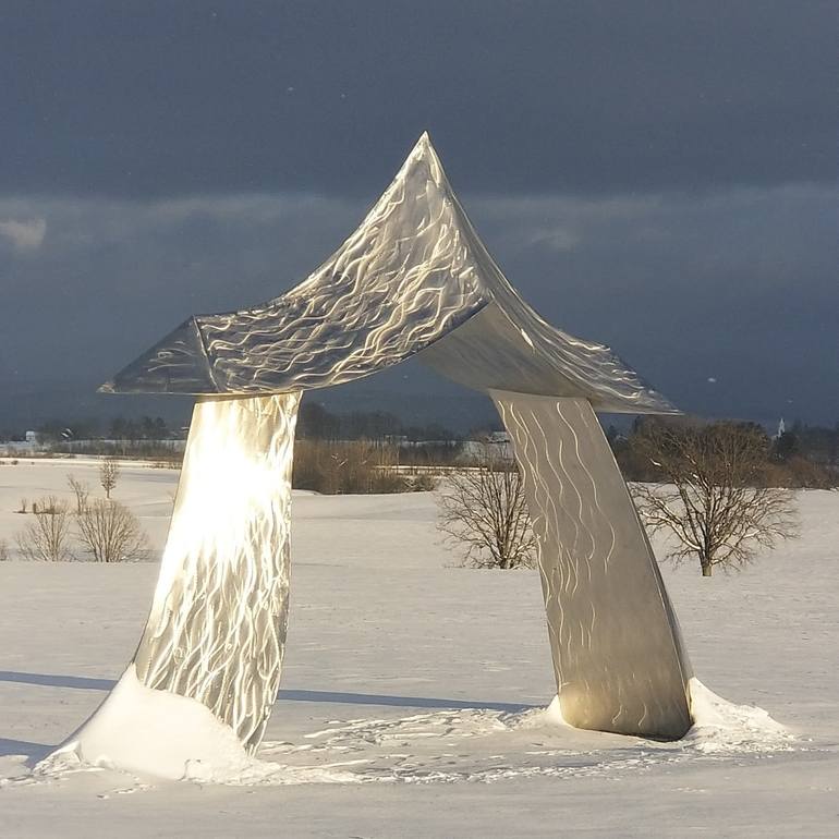 Original Contemporary Abstract Sculpture by MICAJAH BIENVENU