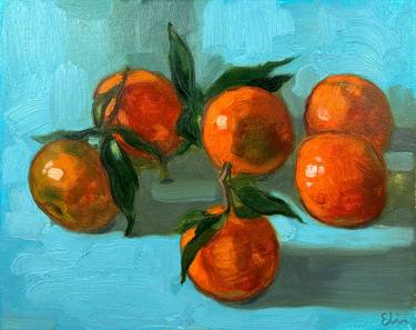 Original Impressionism Still Life Paintings by Elina Arbidane