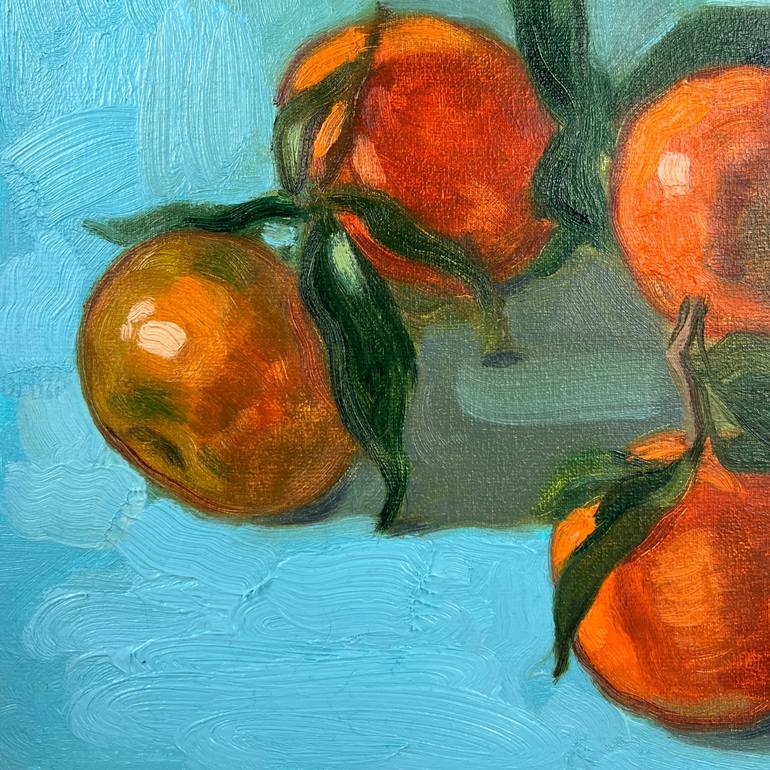 Original Impressionism Still Life Painting by Elina Arbidane