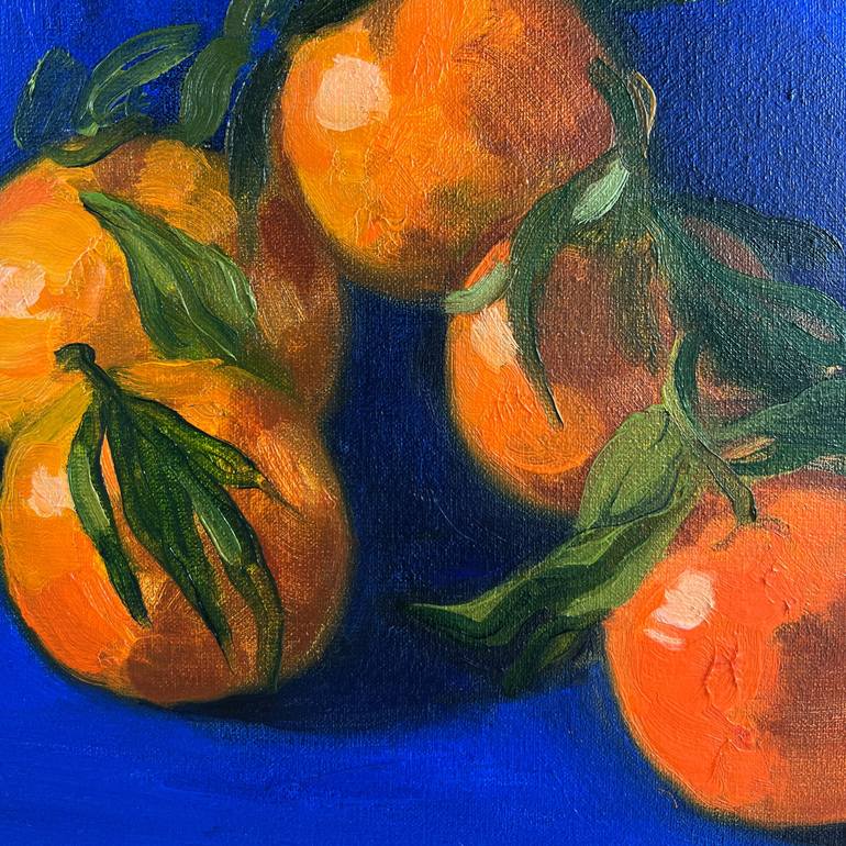 Original Impressionism Still Life Painting by Elina Arbidane