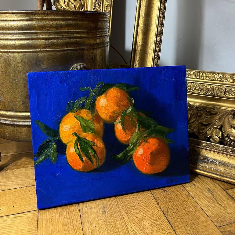 Original Impressionism Still Life Painting by Elina Arbidane