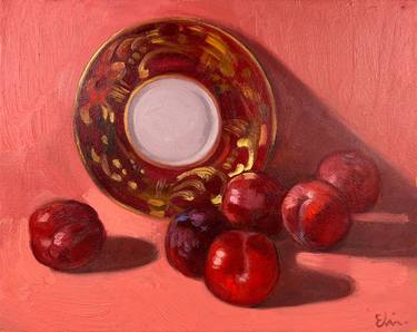 Original Impressionism Still Life Paintings by Elina Arbidane