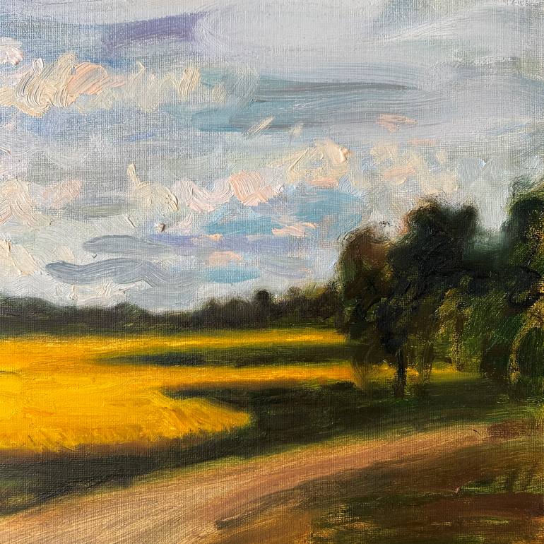 Original Landscape Painting by Elina Arbidane