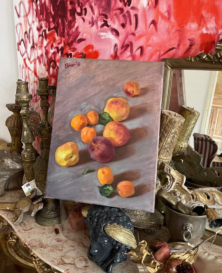 Original Realism Still Life Painting by Elina Arbidane