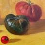 The third painting from my tomatoes series. Alla prima technique
Oil on canvas