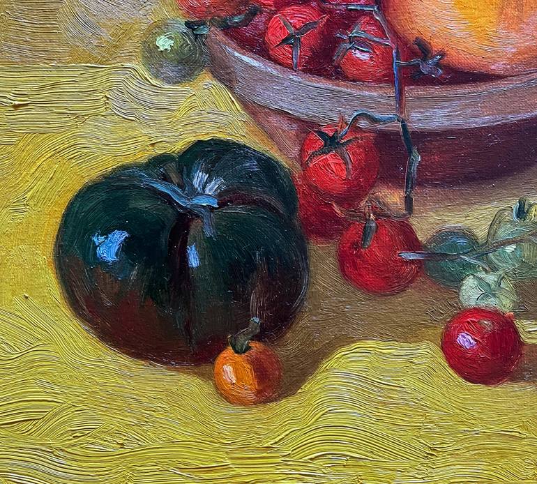 Original Impressionism Food Painting by Elina Arbidane