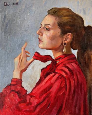 Original Portrait Paintings by Elina Arbidane