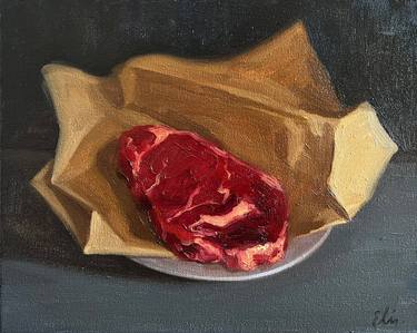 Original Impressionism Food Paintings by Elina Arbidane
