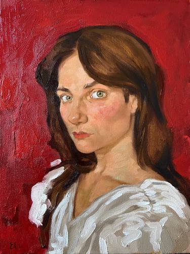 Original Realism Portrait Paintings by Elina Arbidane