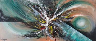 Original Abstract Expressionism Abstract Paintings by Evmeniya Stankova