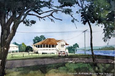 Original Documentary Rural life Paintings by Gede Agus