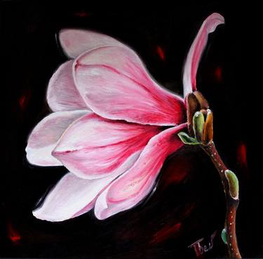 Original Floral Painting by Tatiana BELOUSOVA