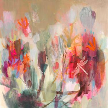 Original Abstract Garden Paintings by Henrietta Stuart