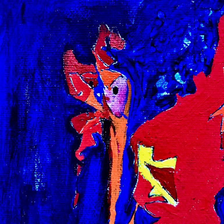 Original Abstract Expressionism Abstract Painting by Adrian Gibbs