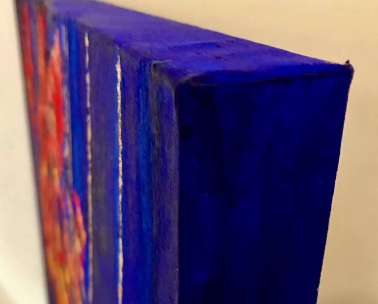 Original Abstract Expressionism Abstract Painting by Adrian Gibbs