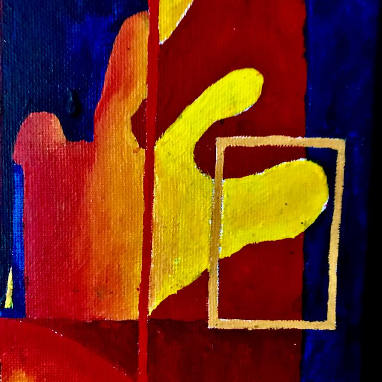 Original Abstract Expressionism Abstract Painting by Adrian Gibbs