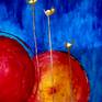 Detail of the sign & dated silk screen limited edition of 10 prints