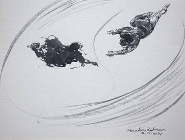 Print of Abstract Drawings by Masudur Rahman