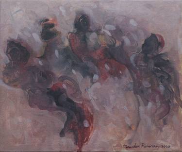 Original Abstract Paintings by Masudur Rahman
