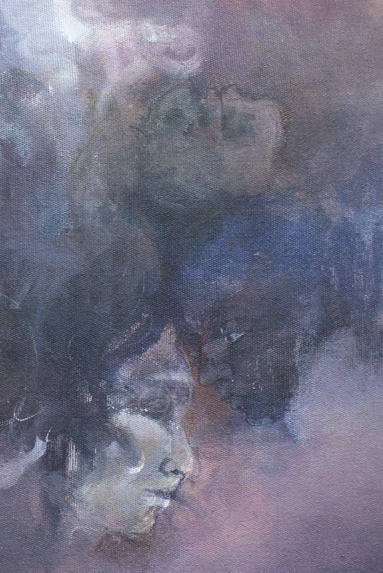 Original Expressionism Abstract Painting by Masudur Rahman