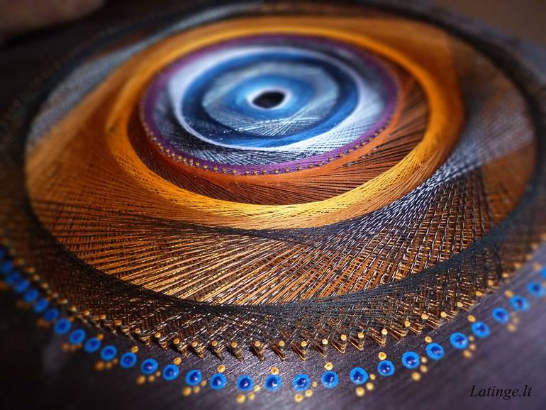 Original Abstract Geometric Sculpture by Lina Latinge