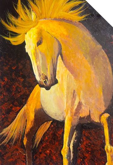 Original Horse Paintings by Dua Zahra