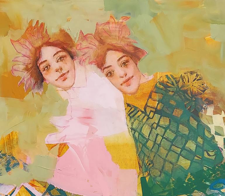 Original Contemporary Women Painting by Lilas Blano