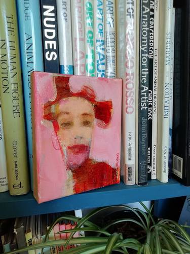 Original Figurative Portrait Paintings by Lilas Blano