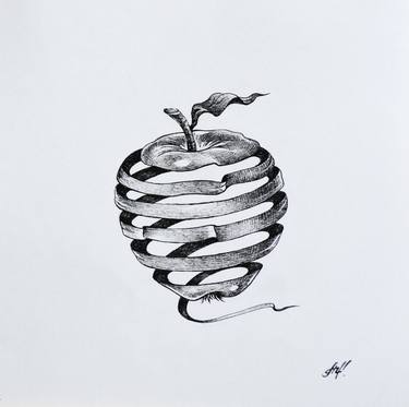 Print of Surrealism Food Drawings by Elena Motrich