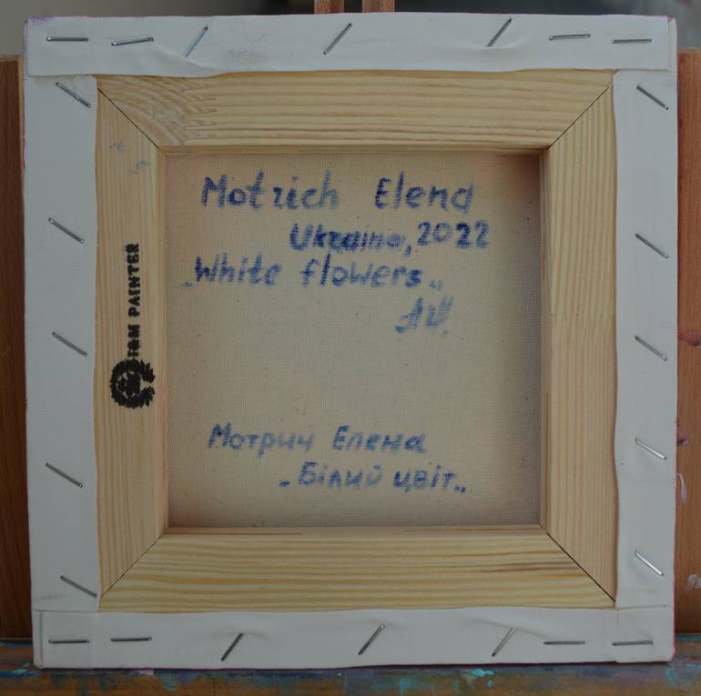 Original Impressionism Floral Painting by Elena Motrich