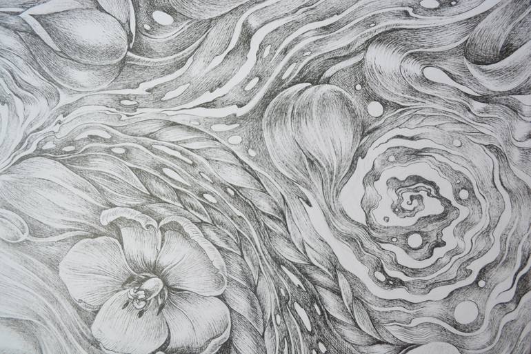 Original Other Women Drawing by Elena Motrich