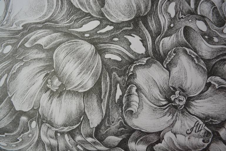 Original Other Women Drawing by Elena Motrich